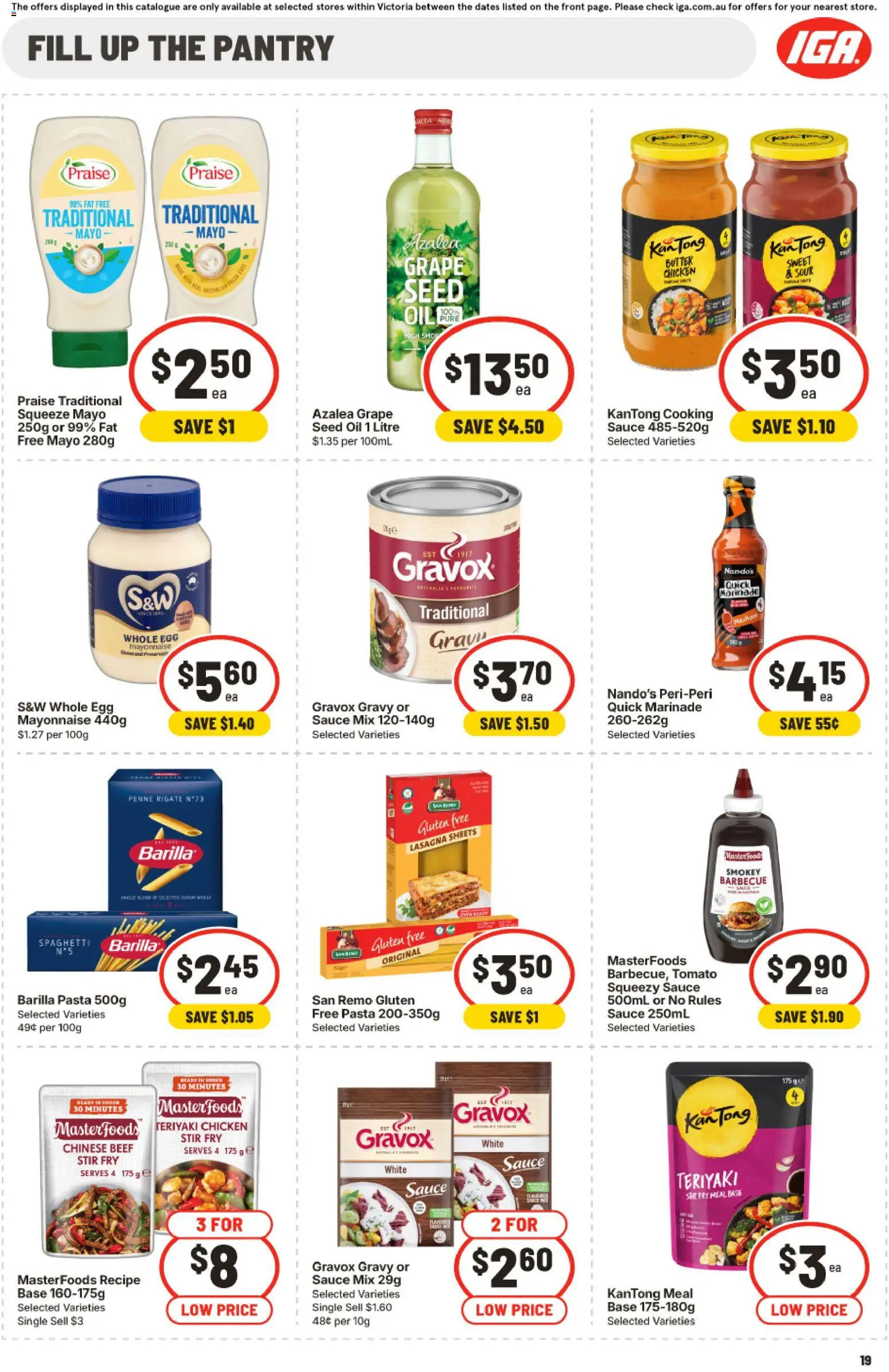 IGA catalogue - valid from 07/10/2026 | Page: 18