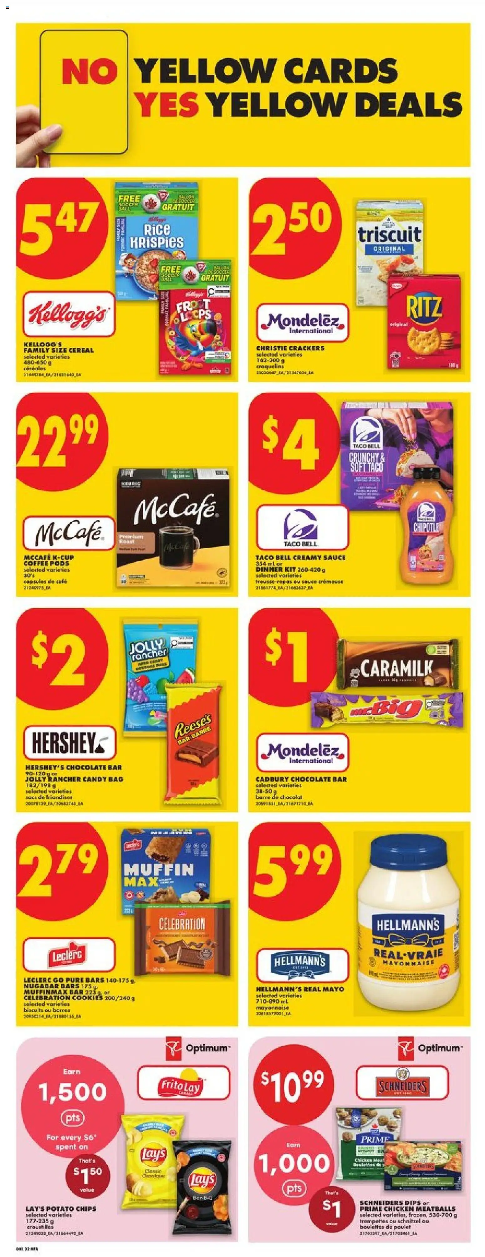 No Frills flyer valid from Jul 9, 2026 | Page: 6 | Products: Rice, Chips, Cookies, Coffee