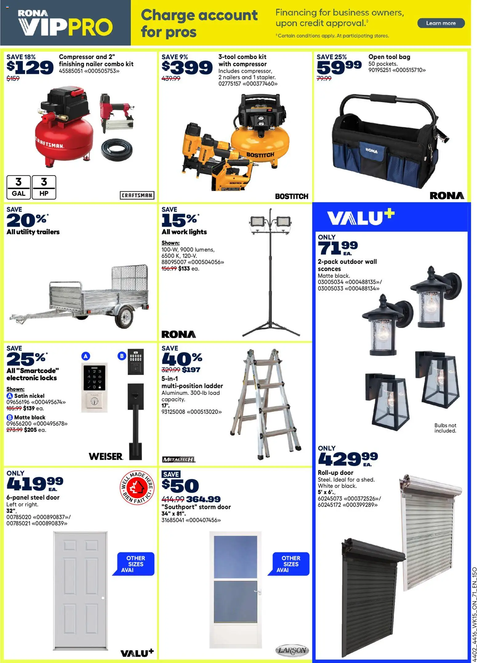 Rona flyer valid from 07.05.2026 | Page: 16 | Products: Bag