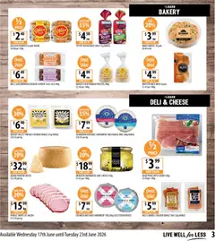 Preview of Supabarn catalogue - valid from 17.06.2026 | Page: 3 | Products: Crumpets, Cheese, Weight, Bakery