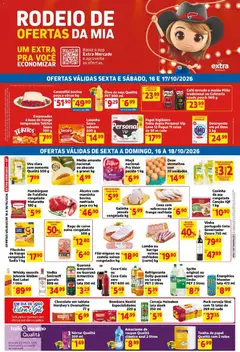 Extra ofertas Fim de semana Mercado - Pré-Visualização do folheto da loja Extra, válido de 16/10/2026