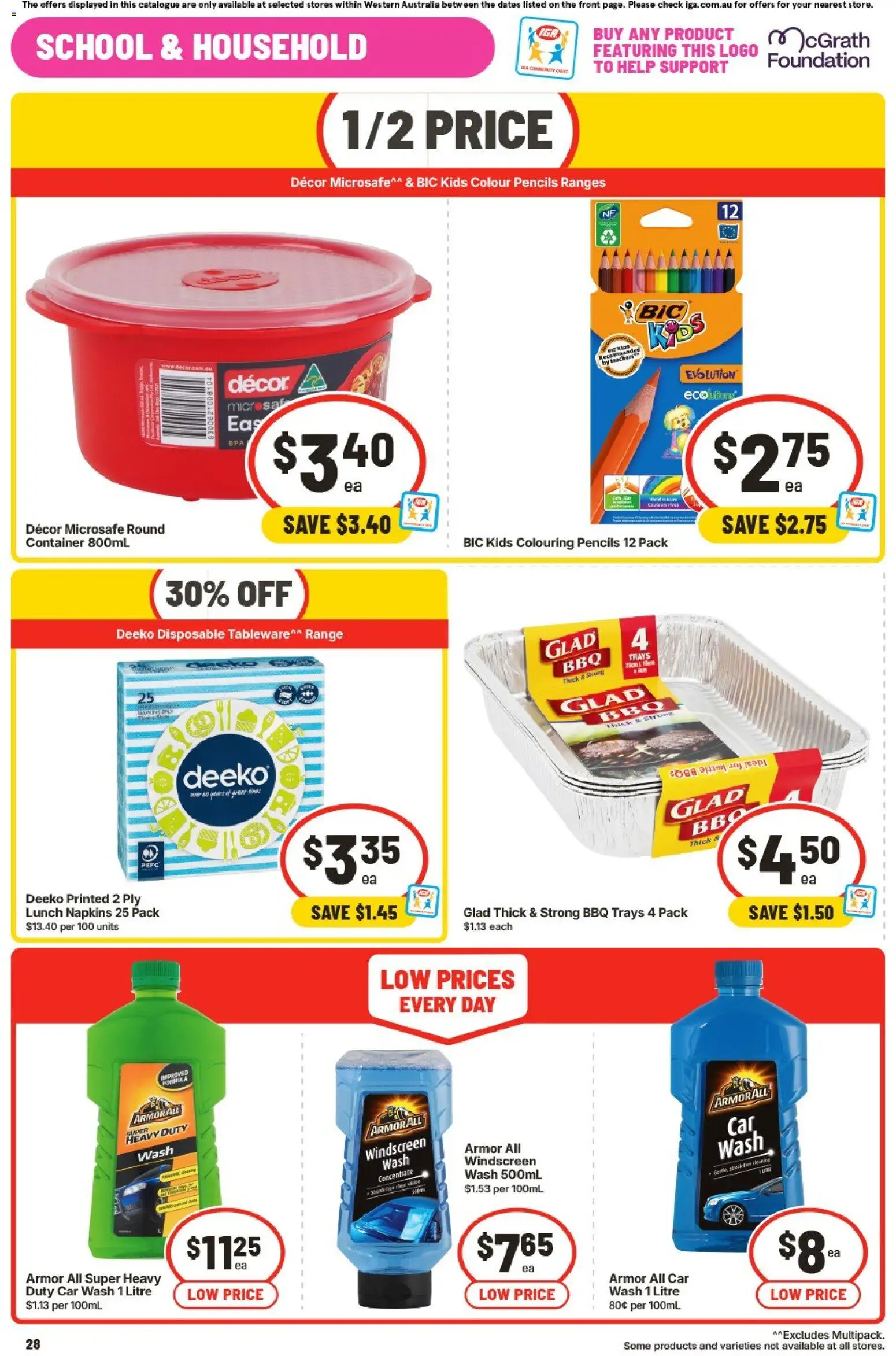 IGA catalogue - valid from 16/09/2026 | Page: 29 | Products: Decor, Household, Napkins, Kettle