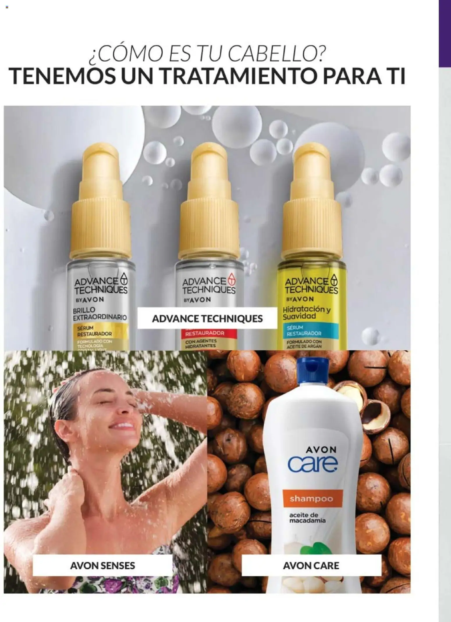 Nuevas ofertas de AVON válidas en toda la República Mexicana desde el 20/02/2026. ¡Encuentra las mejores ofertas en AVON campaña 4 2026! | Página: 172 | Productos: Serum, Brillo, Aceite, Shampoo