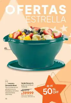 Vista previa Tupperware Folleto válido desde el 01/07/2026 | Página: 47 | Productos: Bowl, Mesa, Heladera