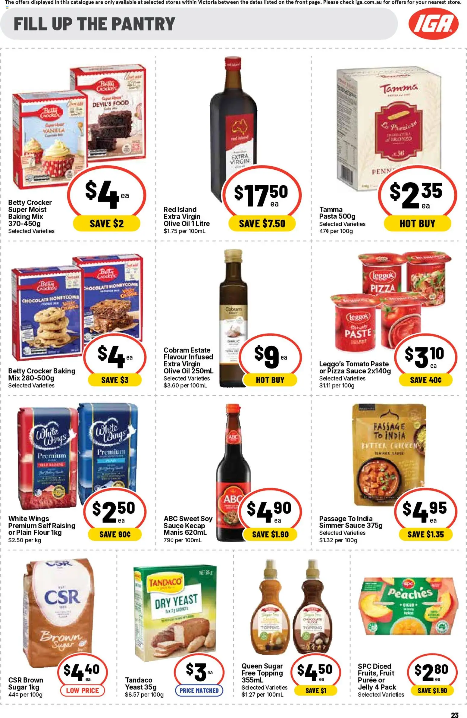 Ritchies catalogue - valid from 02/09/2026 | Page: 23 | Products: Peaches, Chicken, Sauce, Fruit