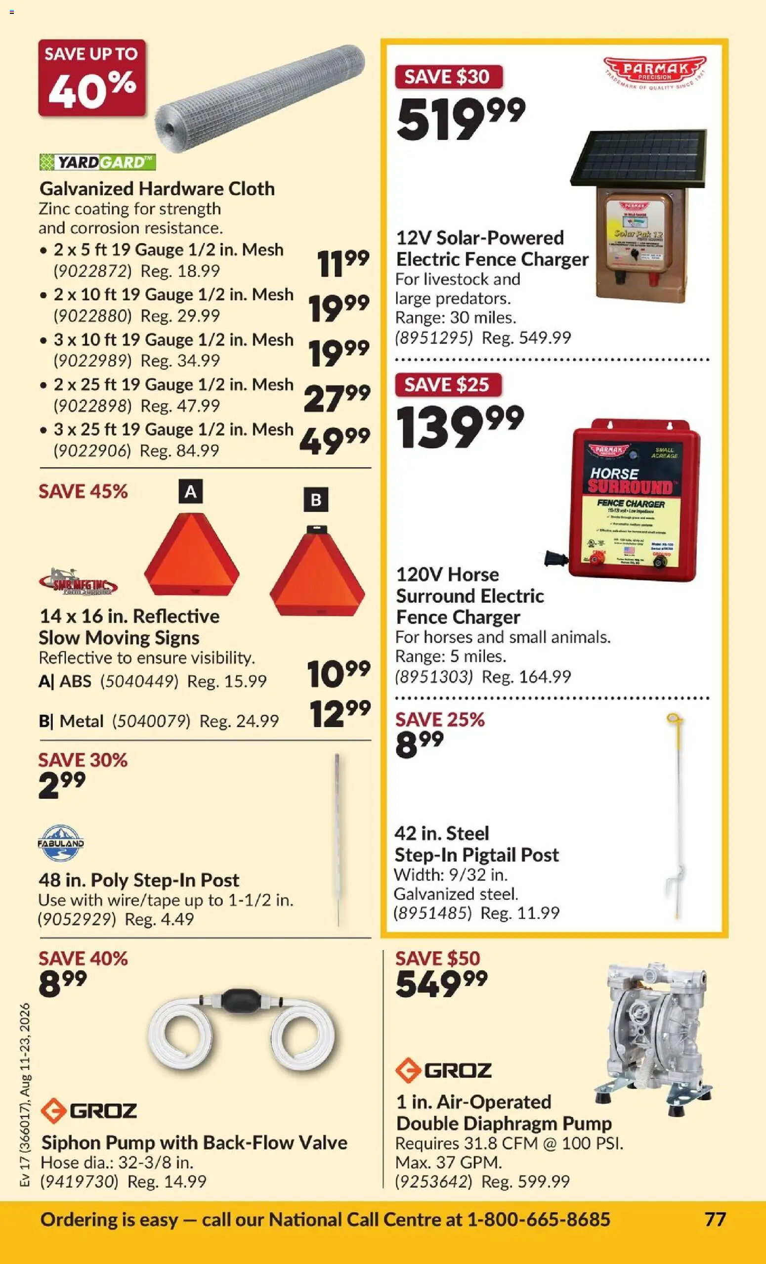 Princess Auto flyer valid from Aug 11, 2026 | Page: 84