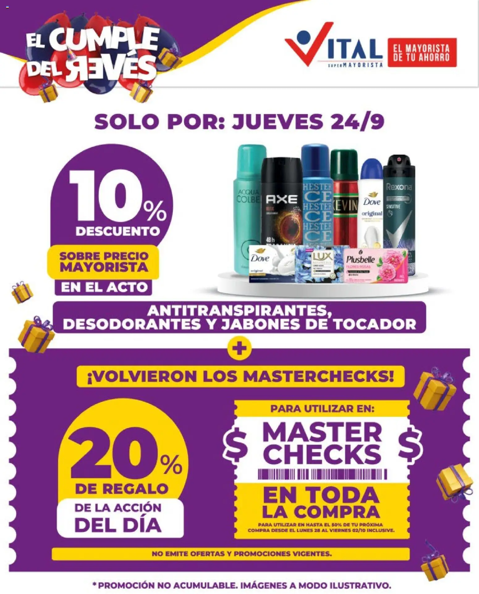 Vital - Ahorrá │ válido desde el 24/09/2026 | Página: 2 | Productos: Flores, Sobre, Botas