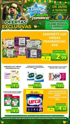 Estrela Azul ofertas Clube Perfumaria - Pré-Visualização do folheto da loja Estrela Azul, válido de 26.05.2026