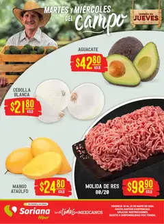Vista previa de Soriana Martes y Miércoles del Campo Híper: Saltillo y Torreón, nuevo folleto de la tienda, válido en México a partir del 19.05.2026