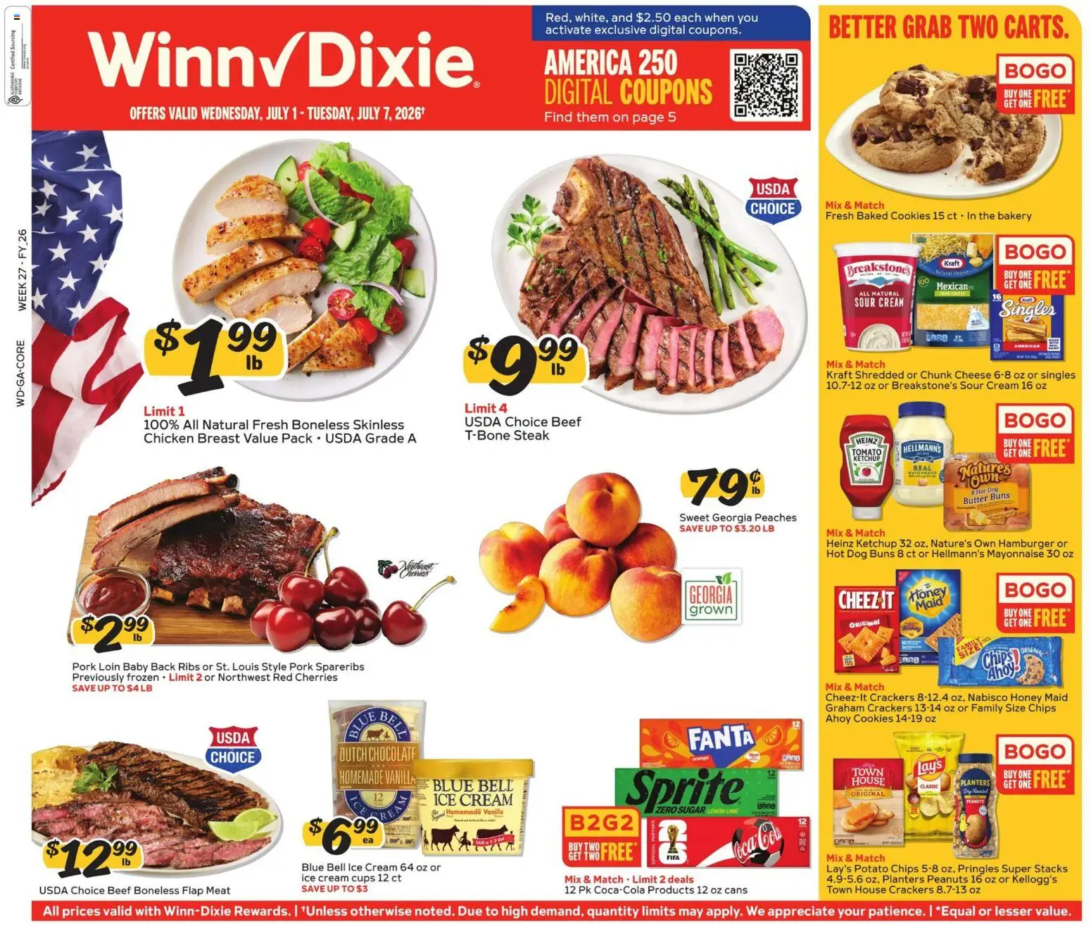 Winn Dixie Weekly Ad - valid from 07/01/2026 | Page: 1