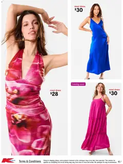 Preview of Kmart catalogue Low Prices For Life - valid from 01/10/2026 | Page: 15 | Products: Maxi dress, Dress