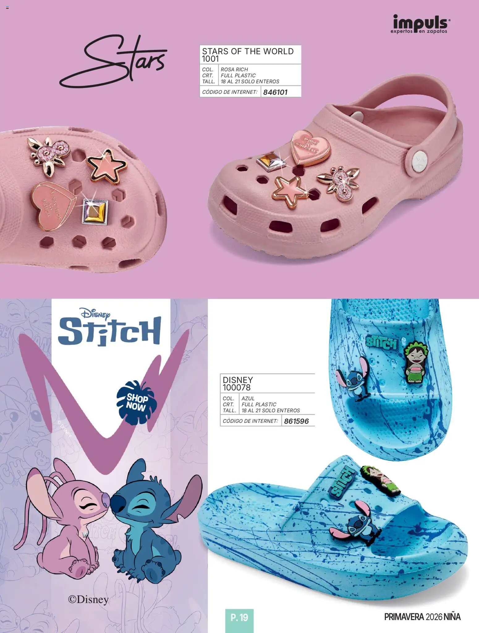 Nuevas ofertas de Impuls válidas en toda la República Mexicana desde el 01/01/2026. ¡Encuentra las mejores ofertas en Impuls catálogo Niña! | Página: 21 | Productos: Zapatos