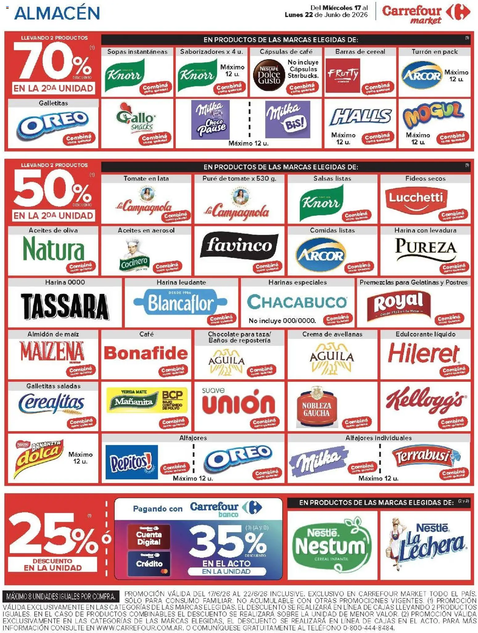 Carrefour Market catálogo │ válido desde el 17.06.2026 | Página: 10 | Productos: Mate, Yerba, Maiz, Oliva