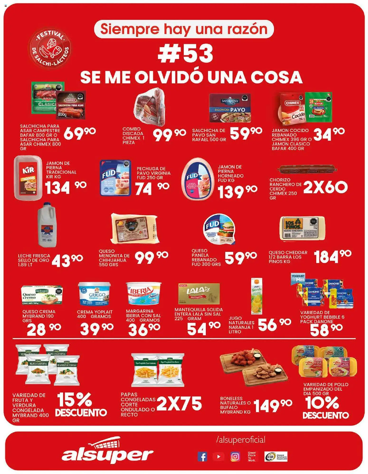 Nuevas ofertas de Alsuper válidas en toda la República Mexicana desde el 09/10/2026. ¡Encuentra las mejores ofertas en Alsuper folleto! | Página: 3