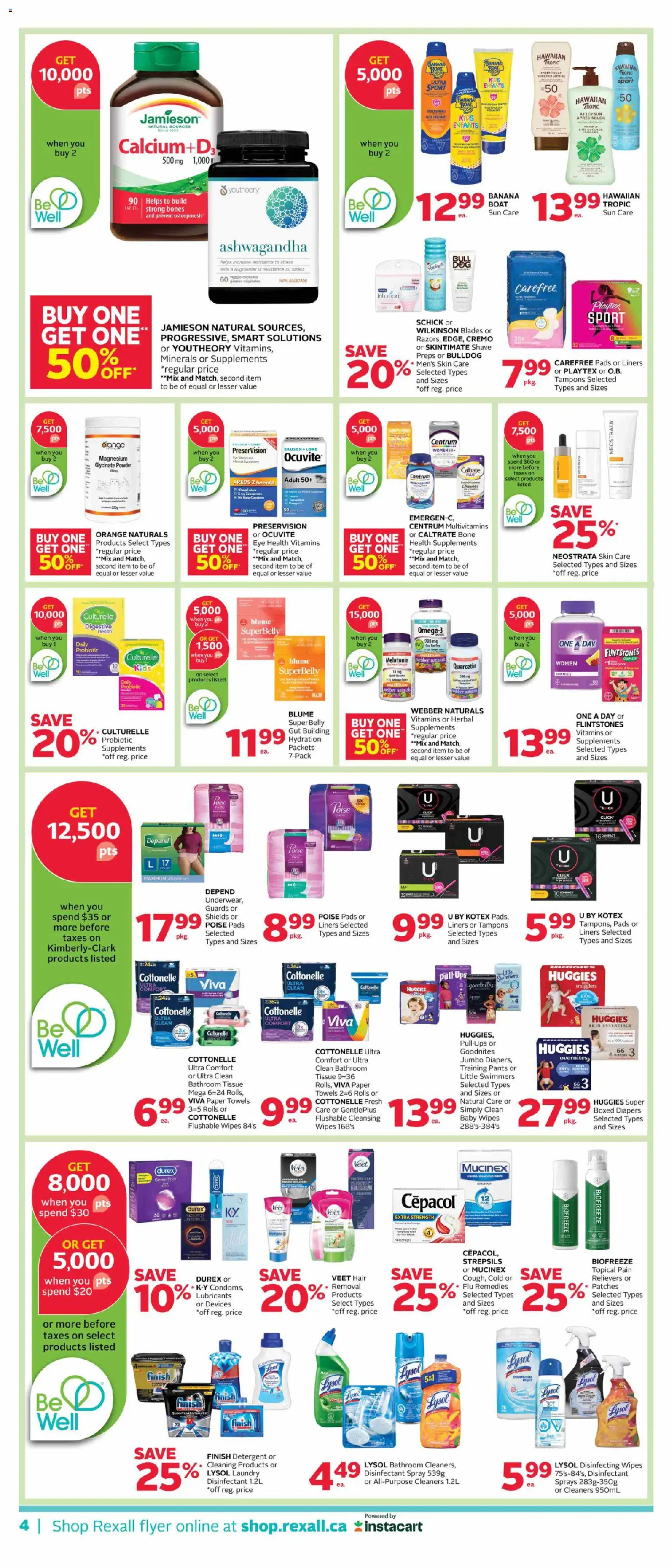 Rexall flyer valid from Jul 31, 2026 | Page: 12