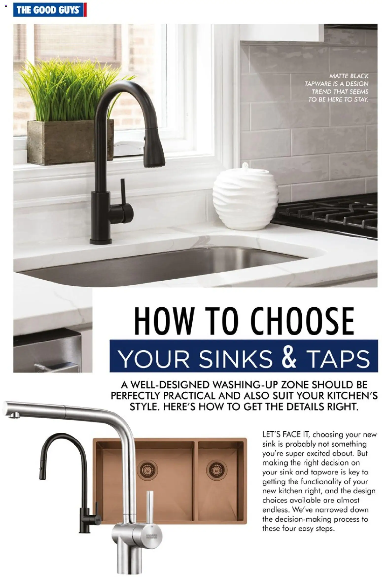 The Good Guys catalogue - valid from 03/09/2026 | Page: 13 | Products: Sink, Suit