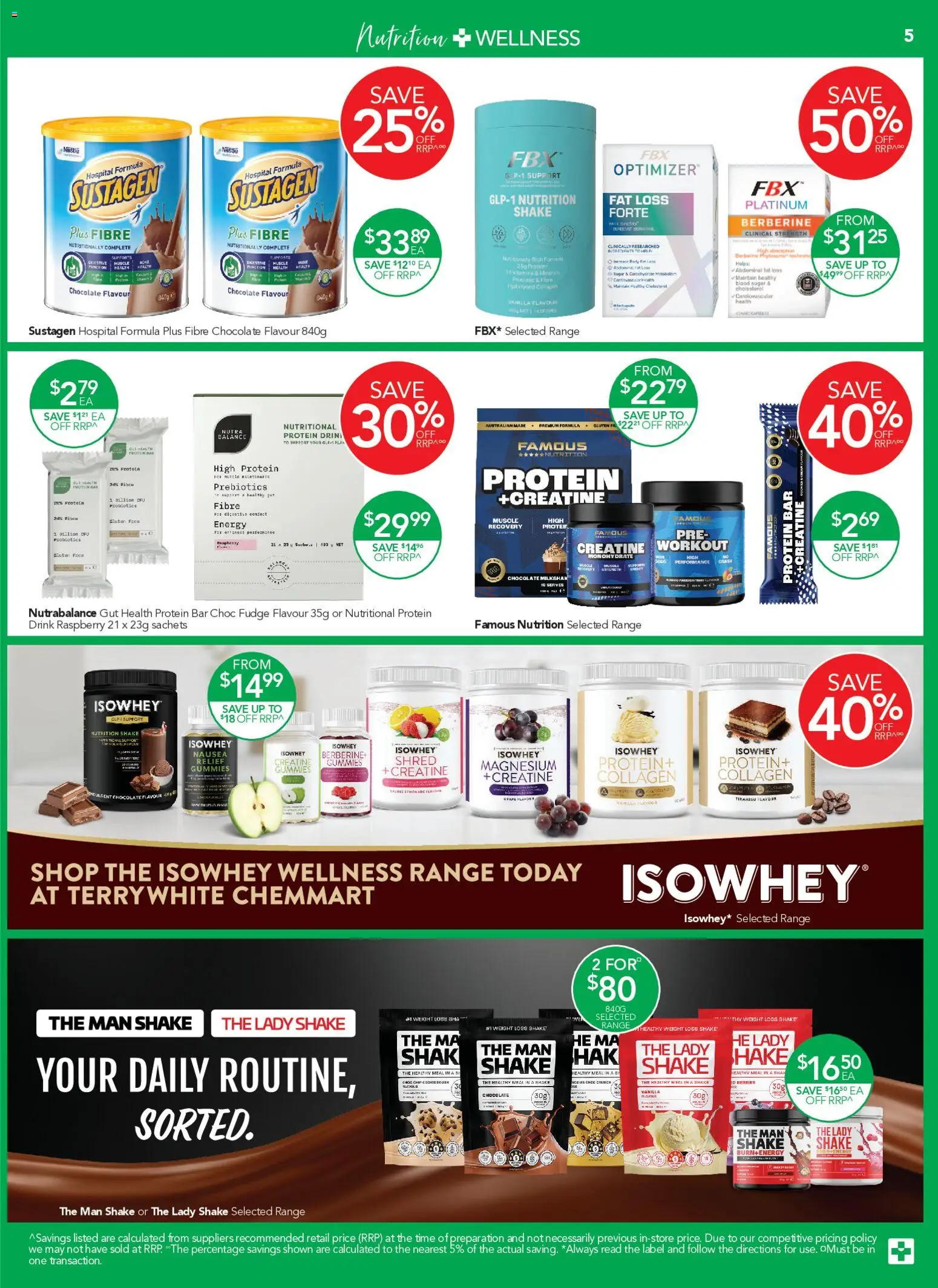 Terry White catalogue - valid from 10/09/2026 | Page: 5 | Products: Protein, Dough, Weight loss, Weight