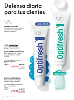 Vista previa de Oriflame campaña 9 2026, nuevo folleto de la tienda, válido en México a partir del 20/06/2026 | Página: 102 | Productos: Clavo, Pasta
