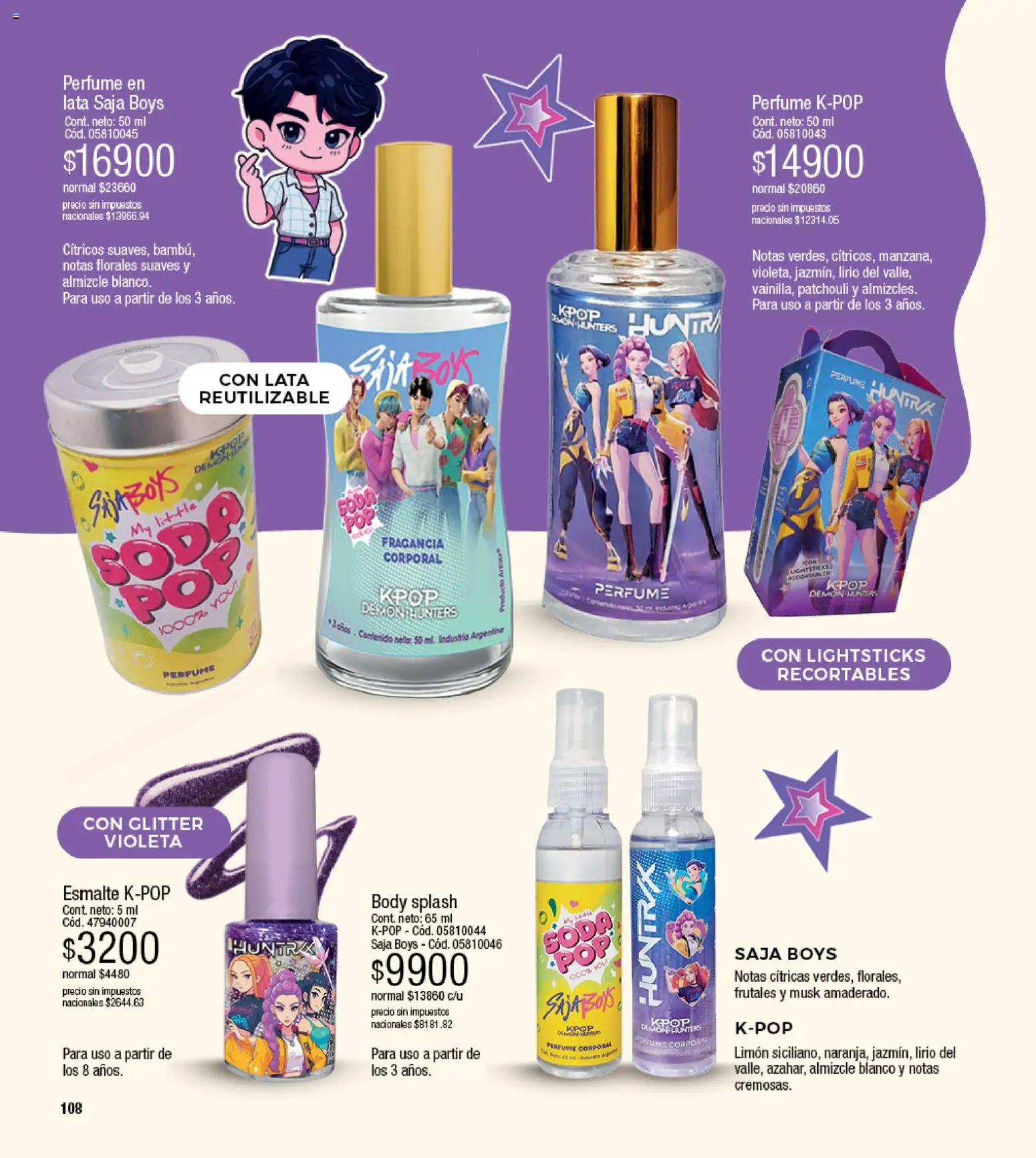 Millanel - Catálogo │ válido desde el 17/08/2026 | Página: 108 | Productos: Perfume, Fragancia, Soda, Glitter