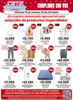 Vista previa Coto - Renova Productos válido desde el 16/10/2026