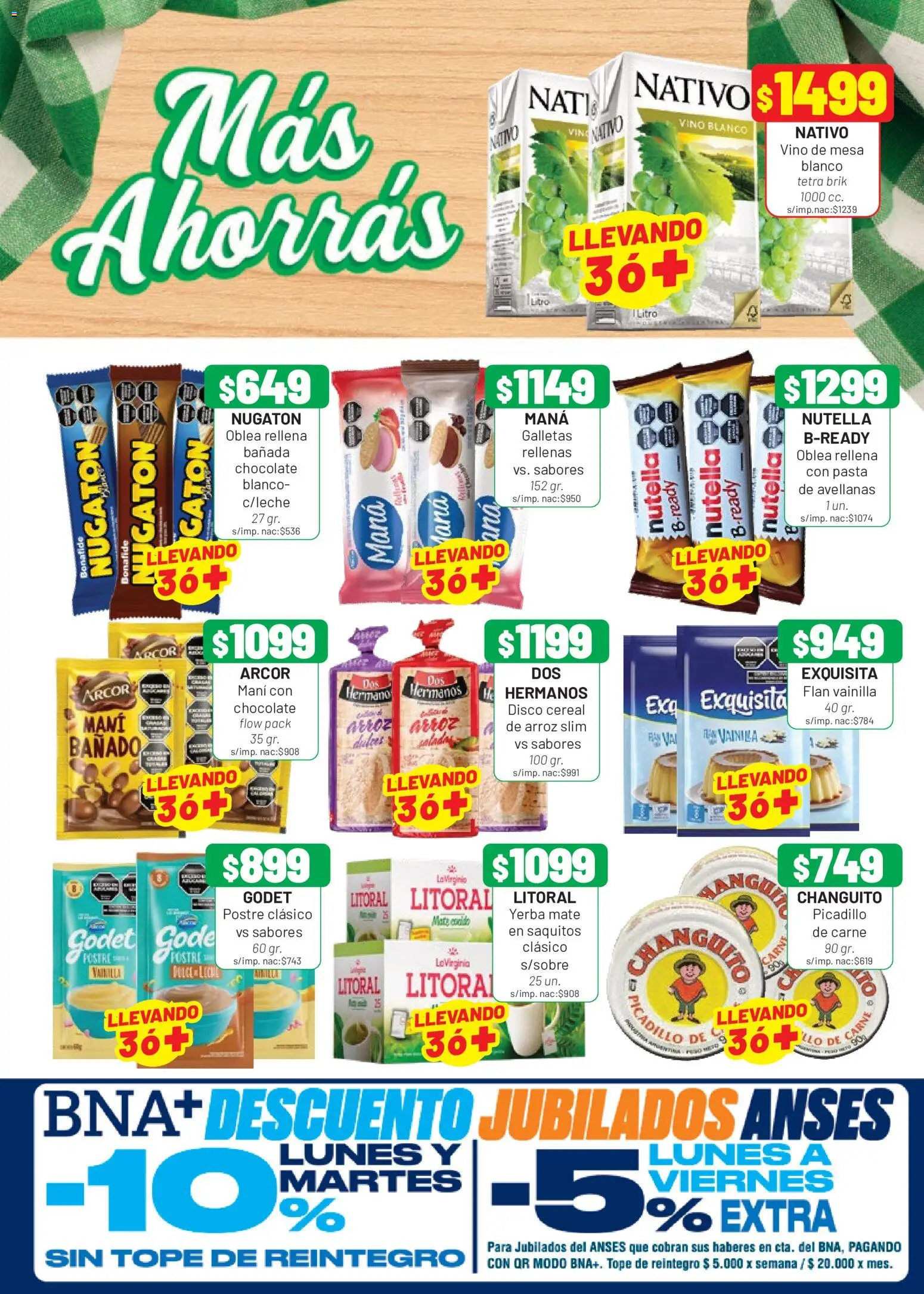 Almacor catálogo │ válido desde el 28.05.2026 | Página: 5 | Productos: Disco, Chocolate, Mate cocido, Galletas