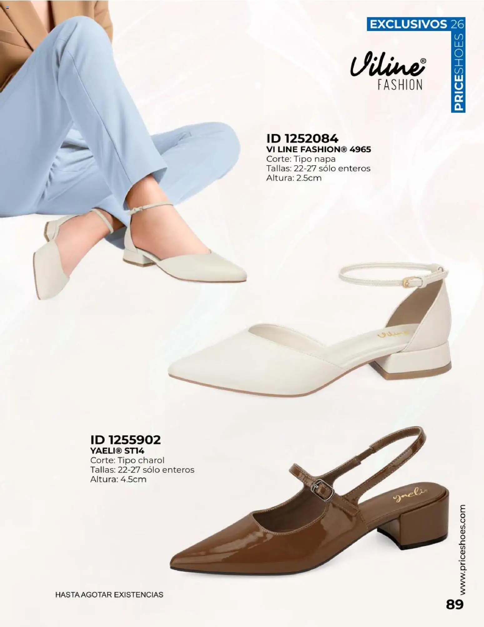 Nuevas ofertas de Price Shoes válidas en toda la República Mexicana desde el 09.05.2026. ¡Encuentra las mejores ofertas en Price Shoes catálogo Exclusivos! | Página: 89