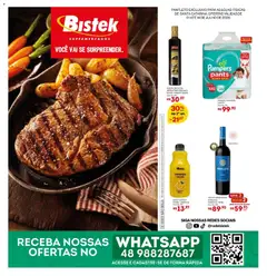 Bistek Supermercados ofertas Quinzenal - Pré-Visualização do folheto da loja Bistek Supermercados, válido de 01/07/2026 | Página: 1