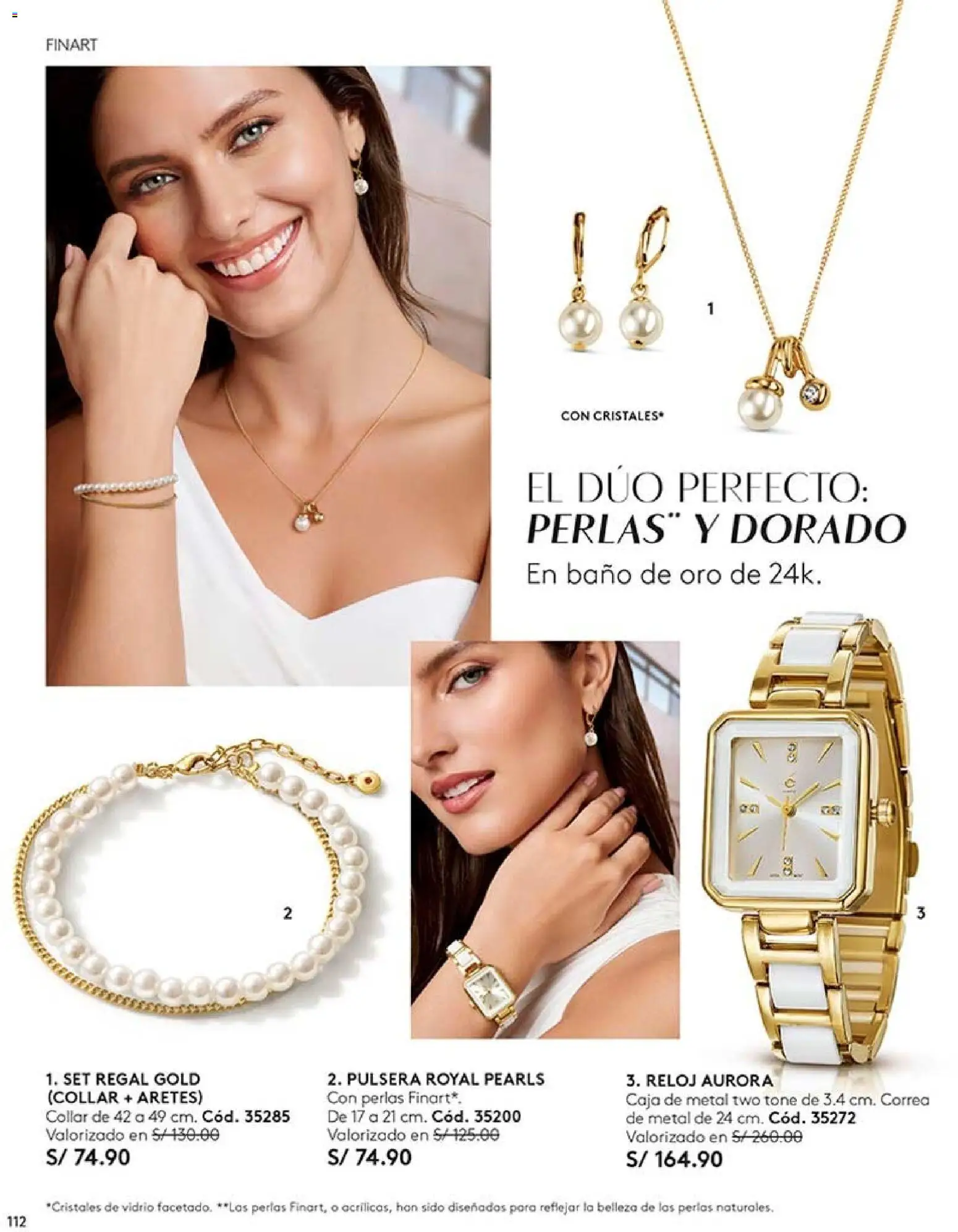 Catálogo Ésika válido desde 02/08/2026 | Página: 124 | Productos: Caja, Baño, Reloj