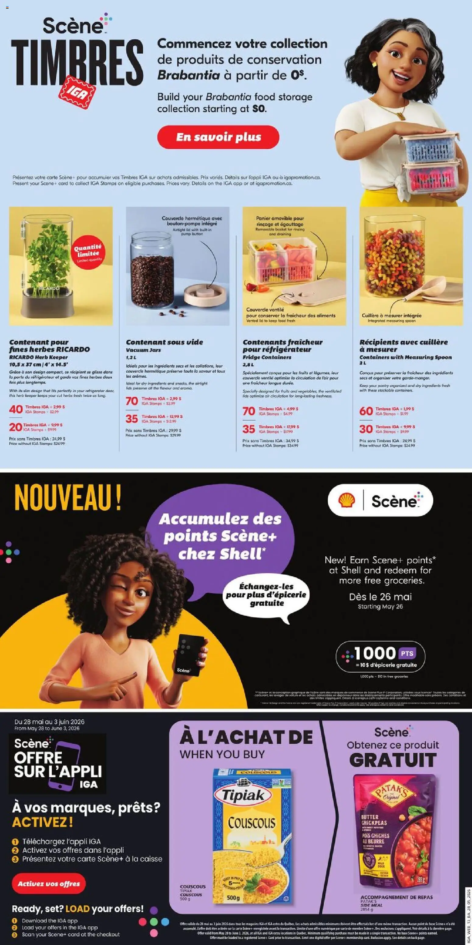 IGA flyer valid from 28.05.2026 | Page: 16 | Products: Refrigerator, Basket, Butter