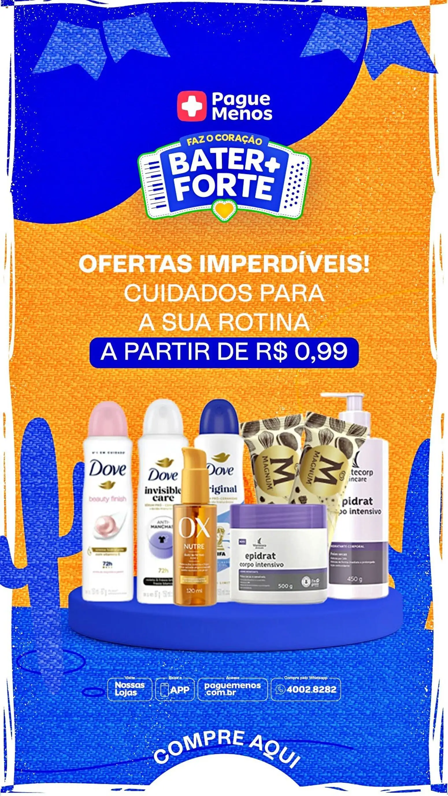 Pague Menos Folheto - válido de 08.06.2026 | Página: 3 | Produtos: Dove
