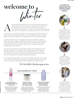Preview of Coles Winter 2026 - valid from 01/07/2026 | Page: 5 | Products: Floral, Makeup, Deodorant, Magazine