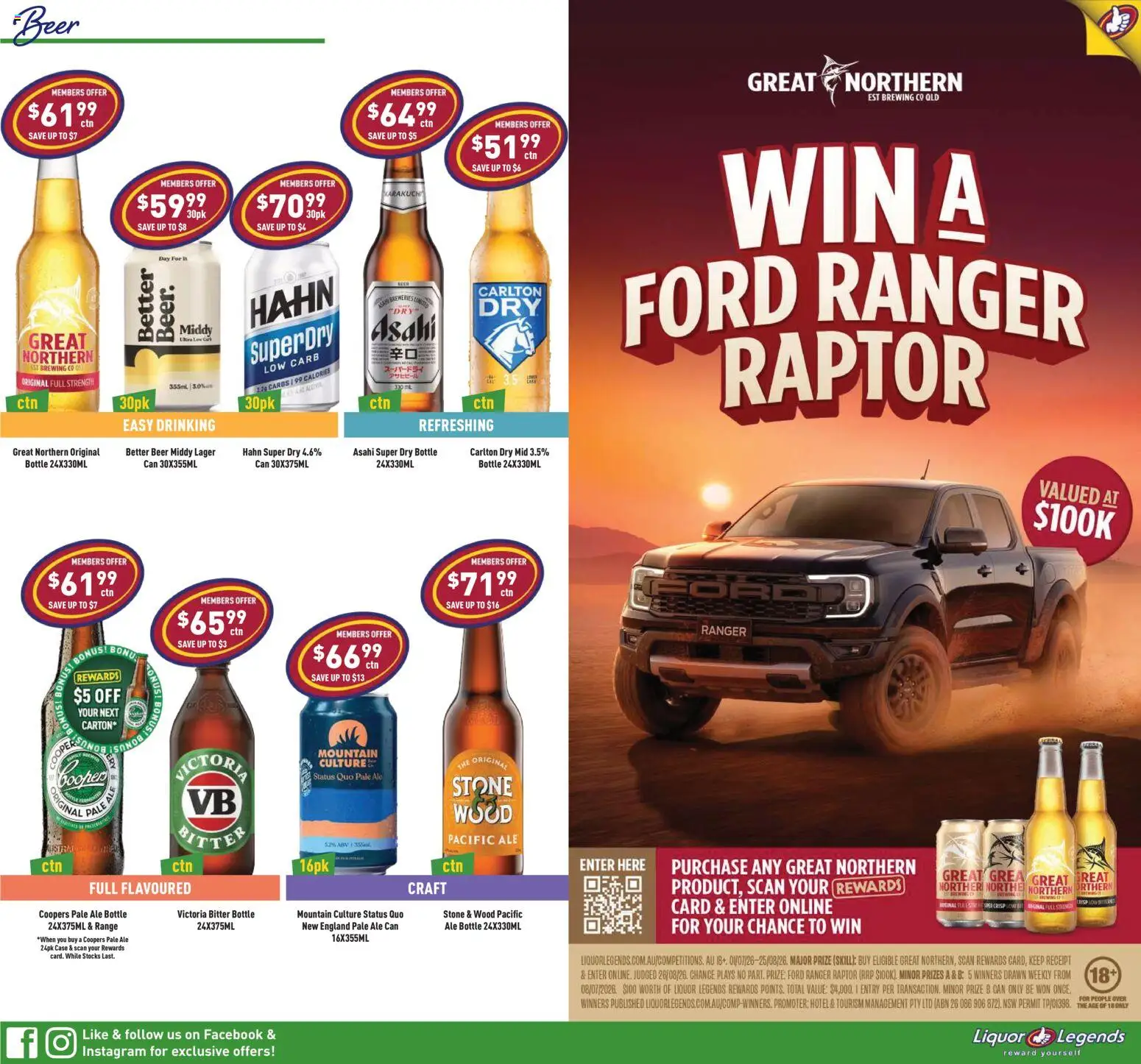 Liquor Legends catalogue - valid from 29/07/2026 | Page: 7 | Products: Beer, Wood, Case