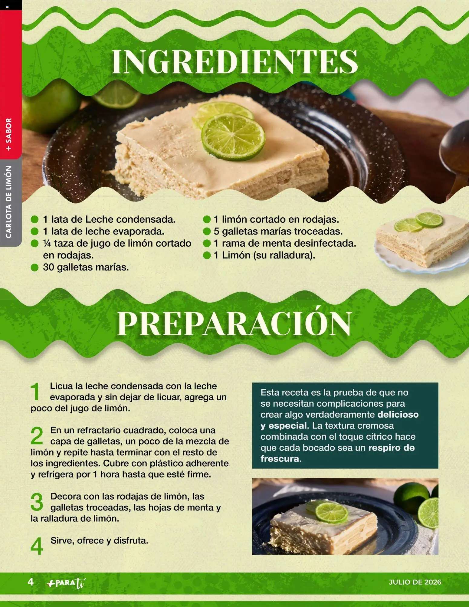 Nuevas ofertas de Casa Ley válidas en toda la República Mexicana desde el 01/07/2026. ¡Encuentra las mejores ofertas en Casa Ley folleto Para ti! | Página: 6 | Productos: Taza, Limón, Leche, Galletas