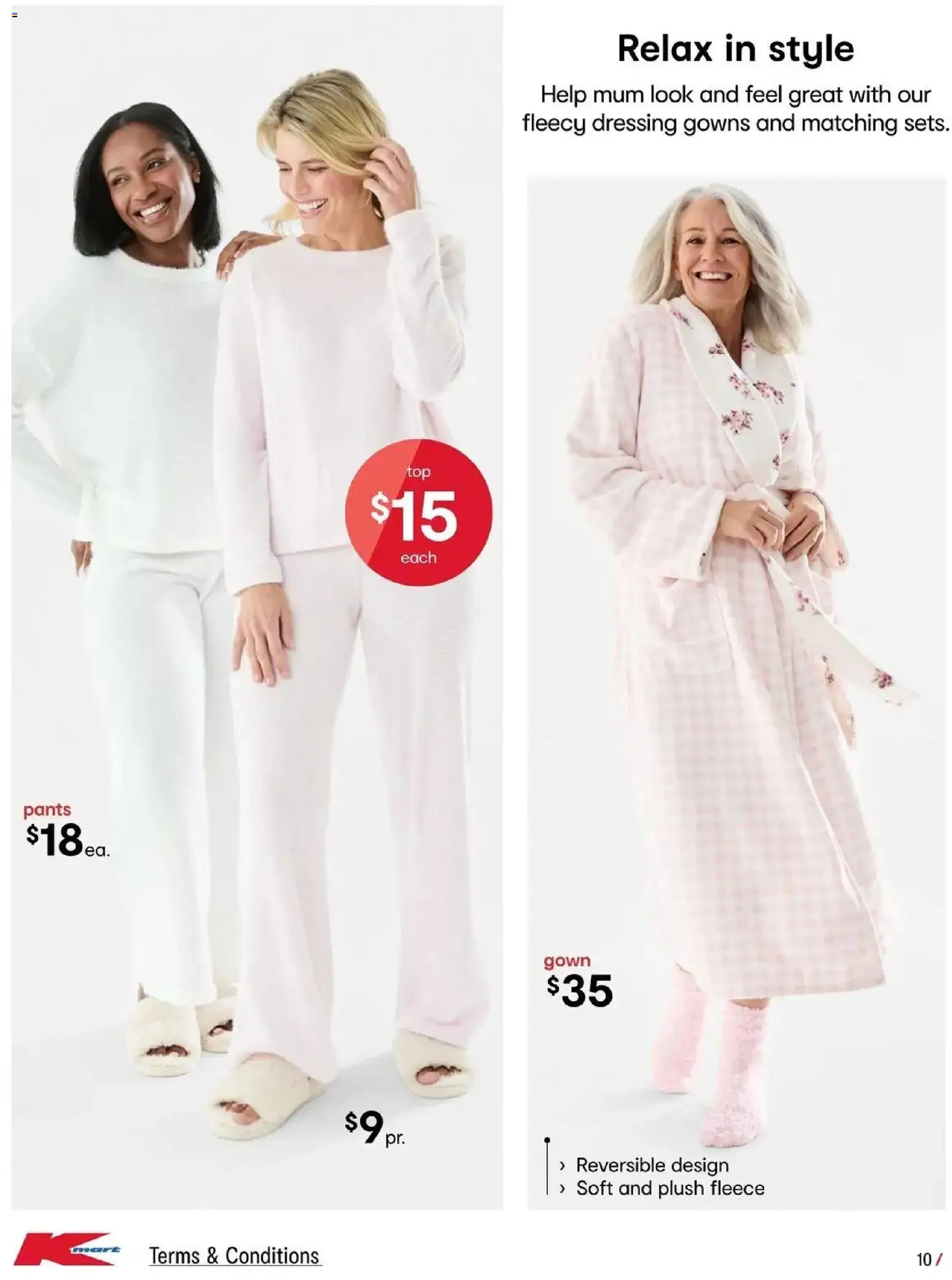 Kmart catalogue - valid from 15.04.2026 | Page: 10 | Products: Gown, Pants