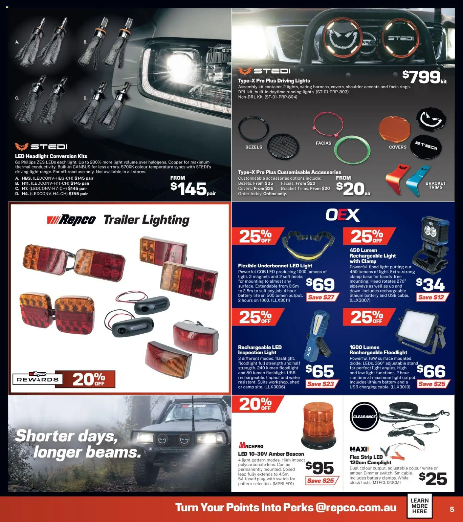 Repco catalogue - valid from 06.05.2026 | Page: 5 | Products: Battery, Water, Shed, Strip