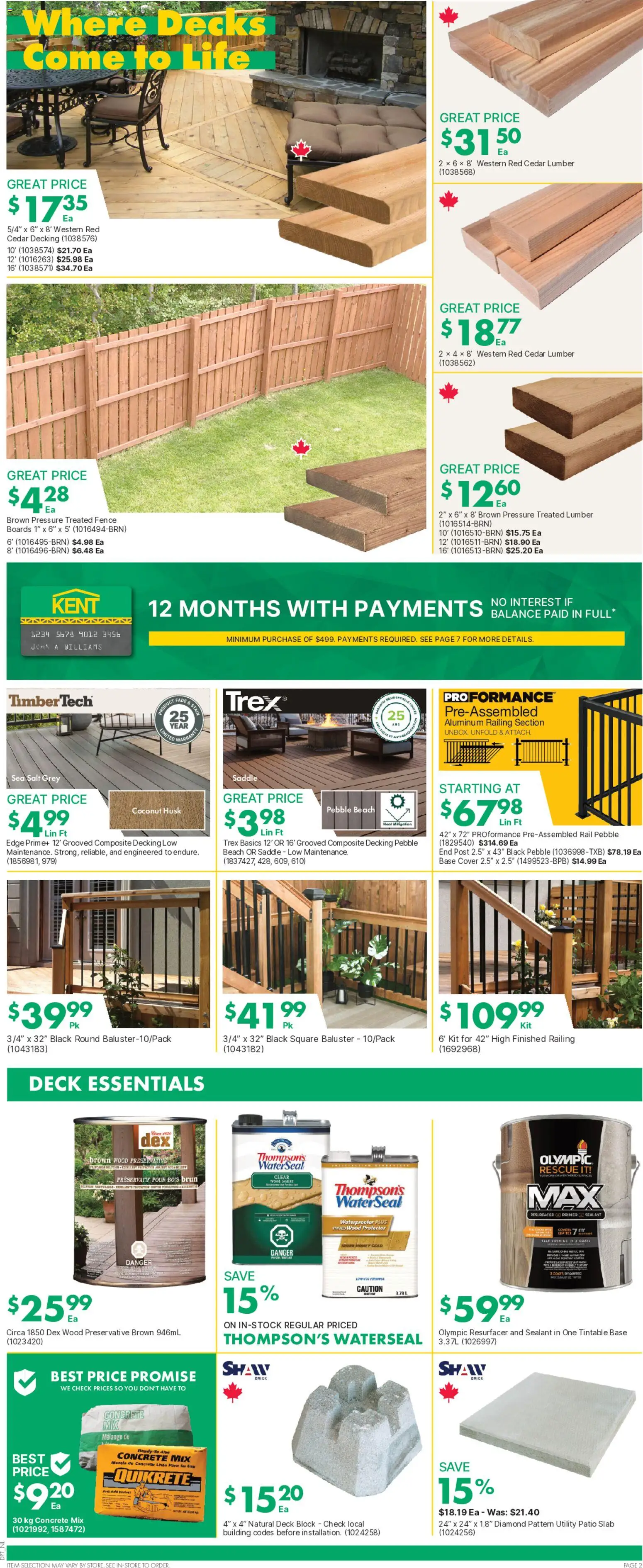 Kent flyer valid from Aug 20, 2026 | Page: 3 | Products: Coconut, Water, Honey, Salt