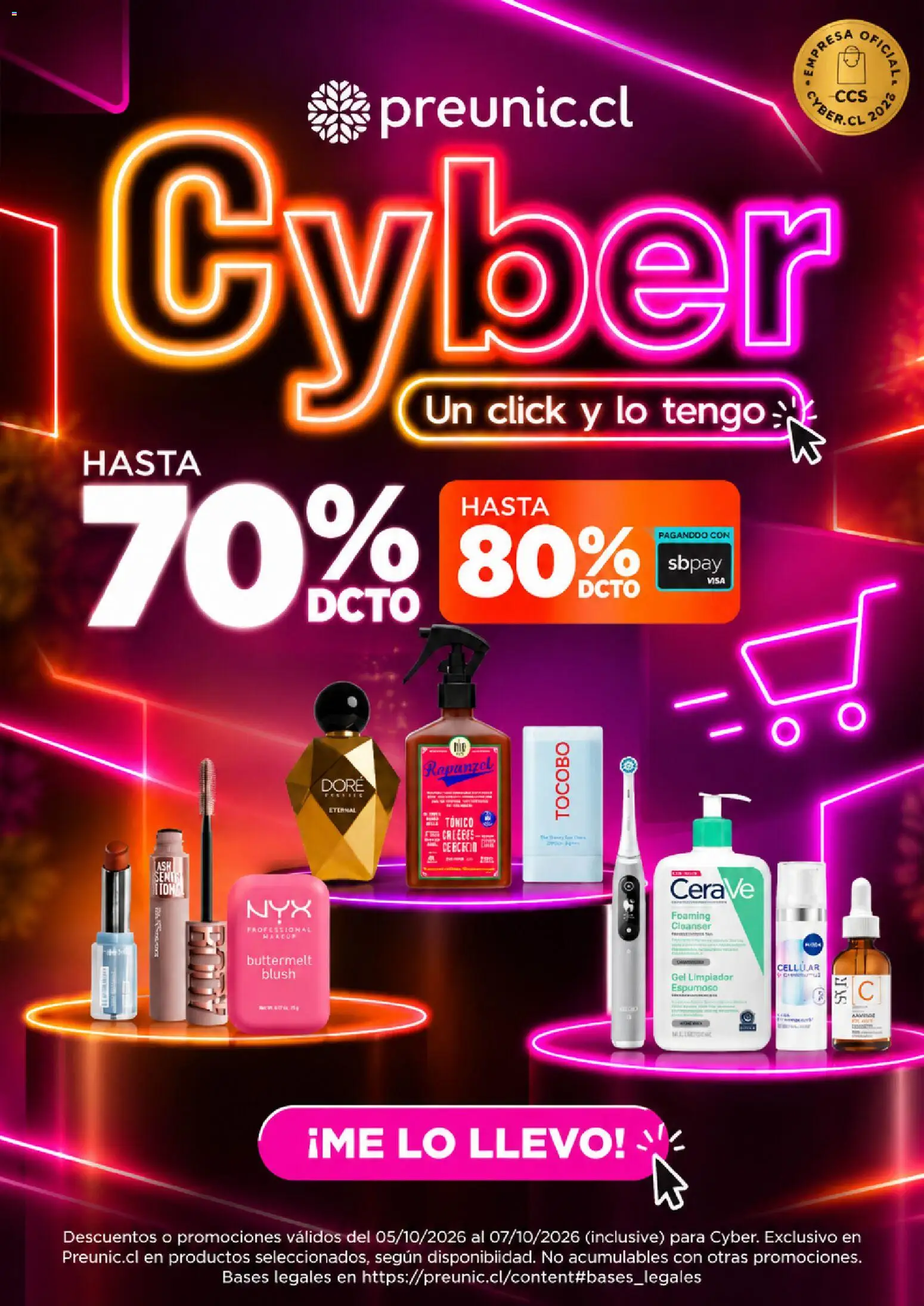 Preunic Cyber Monday │ válido desde el 05.10.2026 | Página: 1