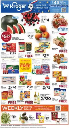 Preview of Kroger weekly ads valid from 10.06.2026