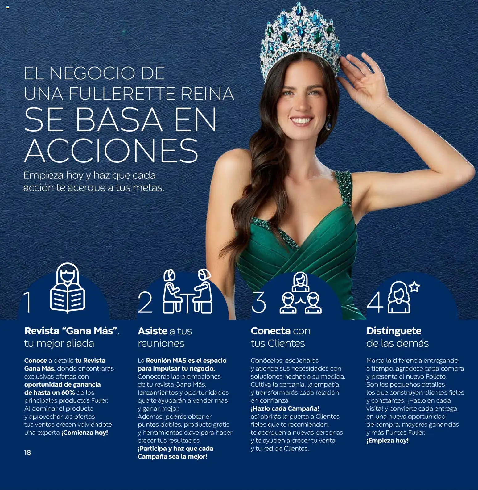 Nuevas ofertas de Fuller válidas en toda la República Mexicana desde el 18.05.2026. ¡Encuentra las mejores ofertas en Fuller catálogo Reina! | Página: 18 | Productos: Té, Campana