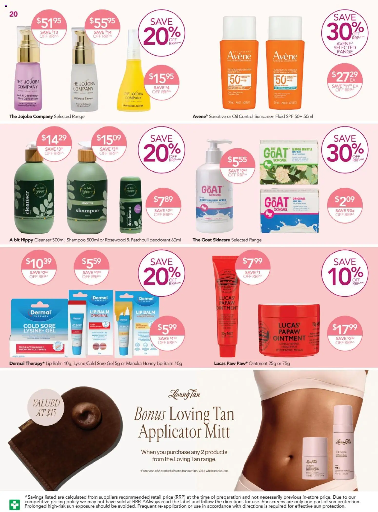 Terry White catalogue - valid from 26.03.2026 | Page: 20 | Products: Shampoo, Oil, Sunscreen, Lemon