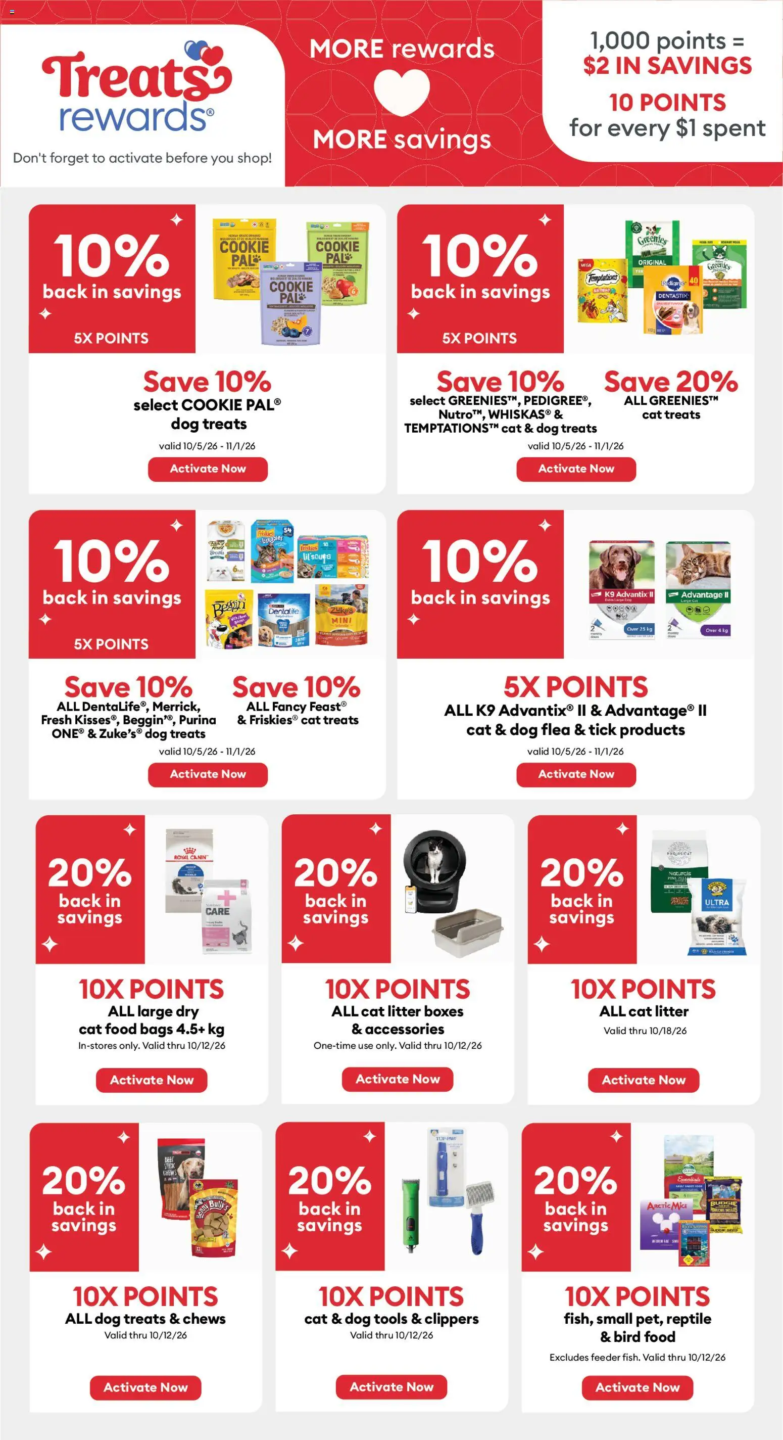 Petsmart flyer valid from Oct 5, 2026 | Page: 10
