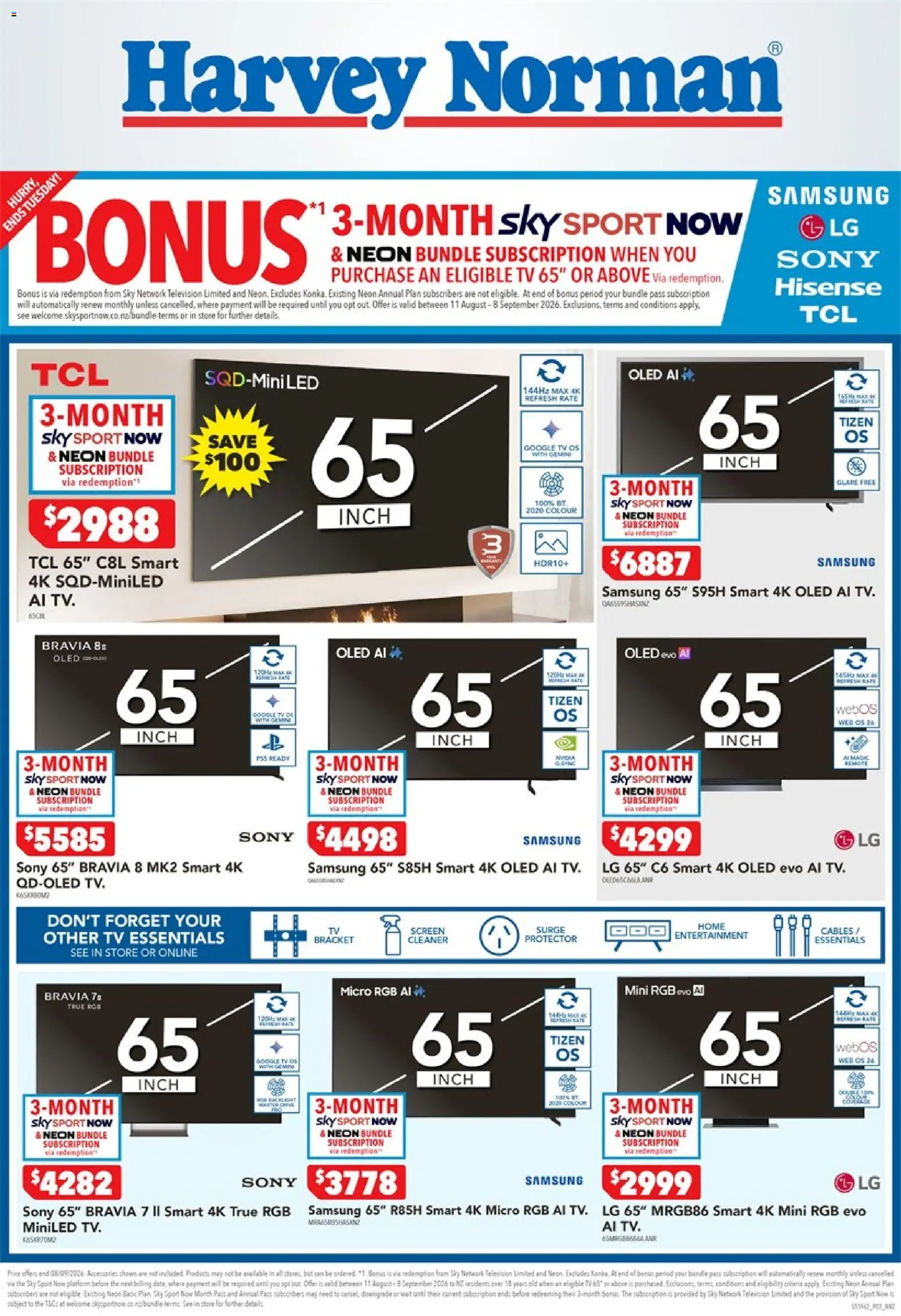 Harvey Norman catalogue from 5 Sept 2026 | Page: 2