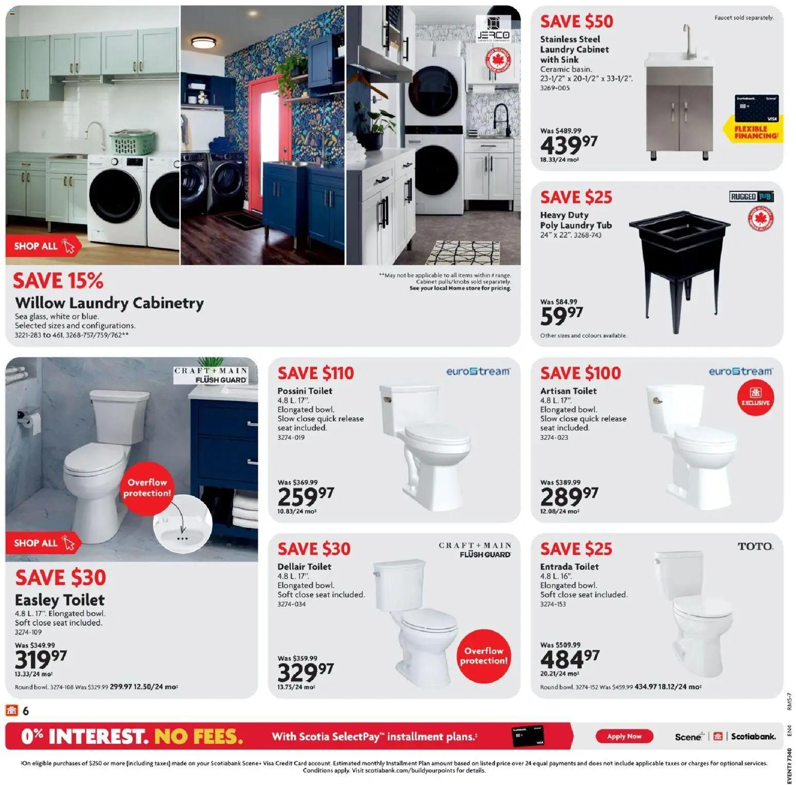 Home Hardware flyer valid from Oct 1, 2026 | Page: 6 | Products: Cabinet