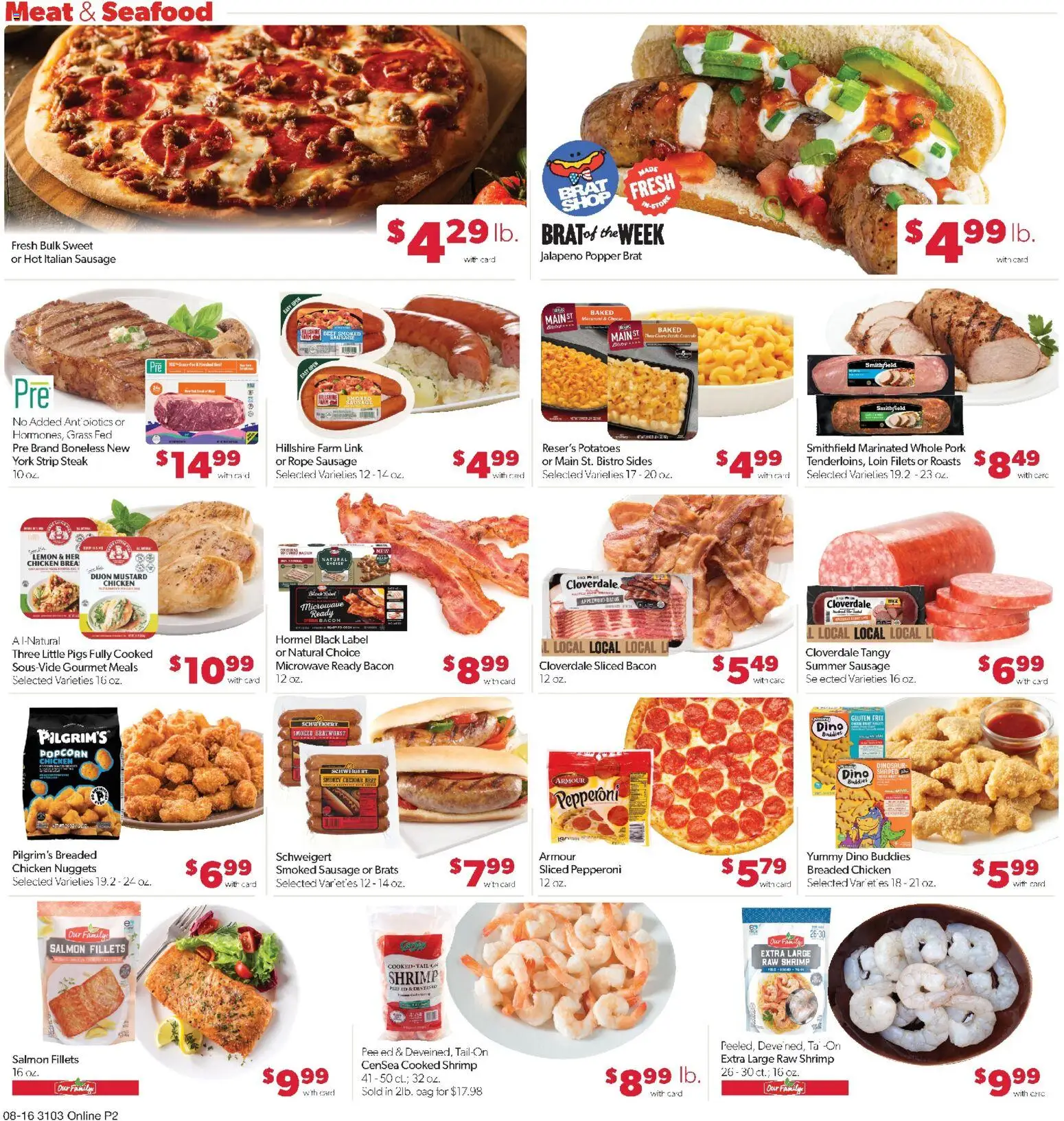 Family Fare Weekly Ad - ND - valid from 08/16/2026 | Page: 6 | Products: Dijon mustard, Popcorn, Bacon, Lemon