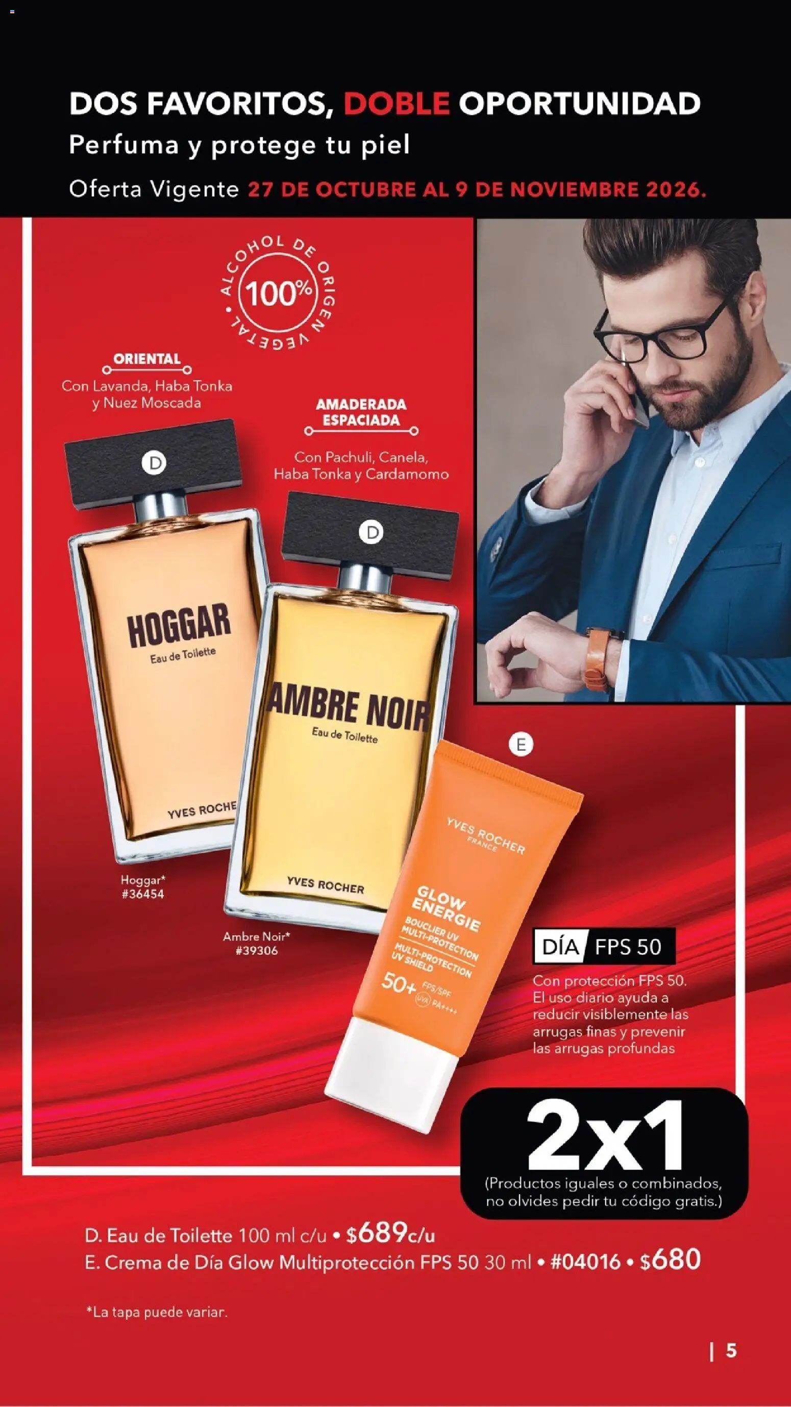 Nuevas ofertas de Yves Rocher válidas en toda la República Mexicana desde el 27/10/2026. ¡Encuentra las mejores ofertas en Yves Rocher Buen Fin! | Página: 5