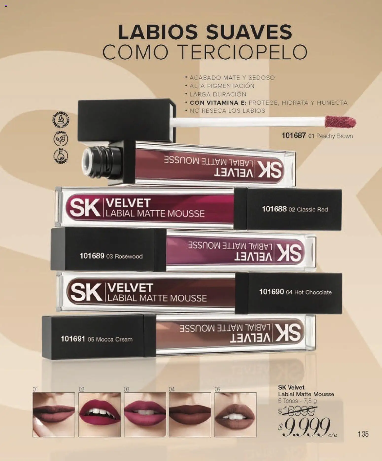 Violetta - Violetta Cosméticos │ válido desde el 09.03.2026 | Página: 701 | Productos: Mate, Mousse, Chocolate