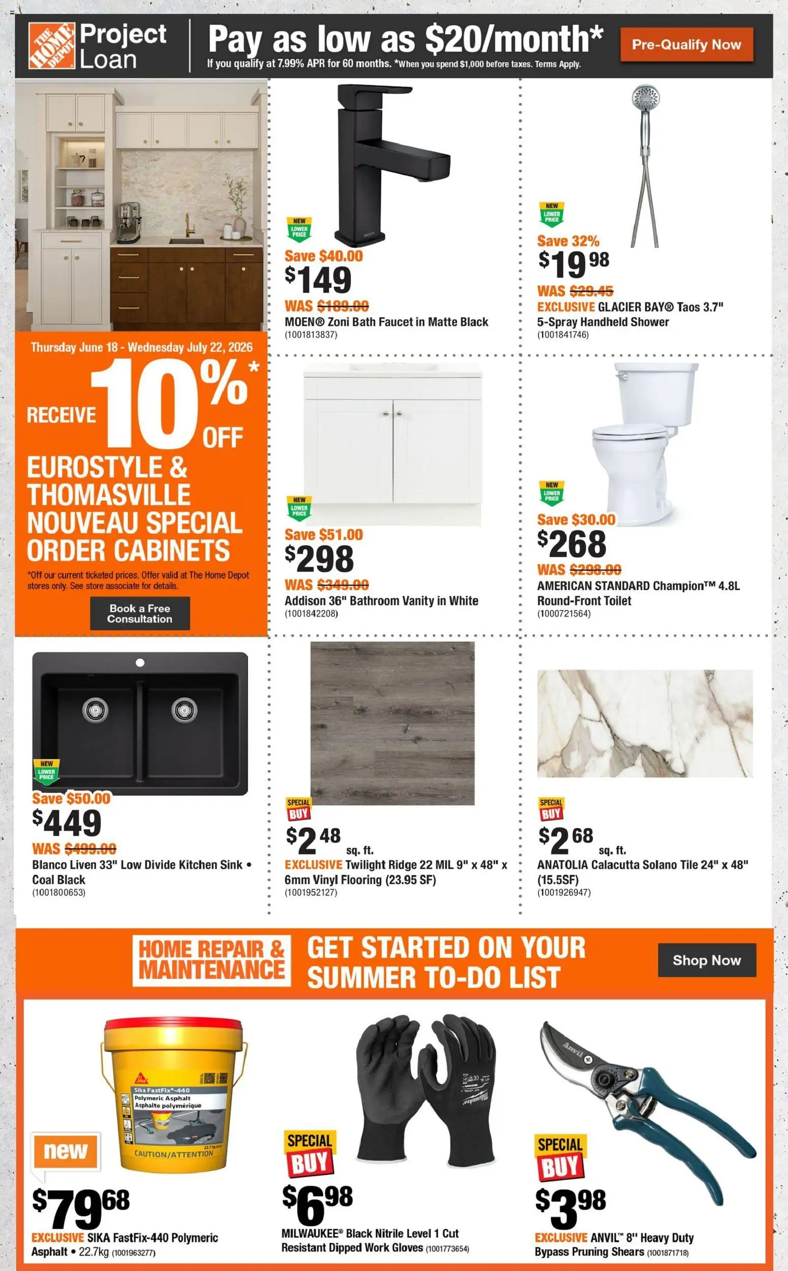 Home Depot flyer valid from Jun 25, 2026 | Page: 8