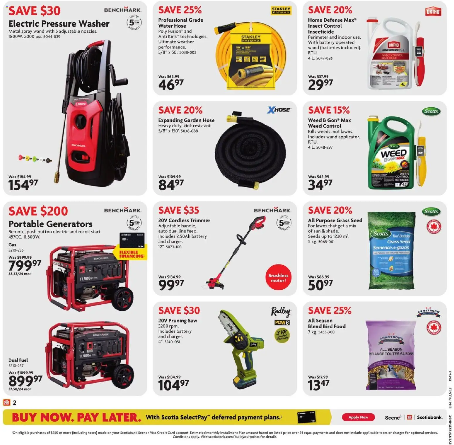 Home Hardware flyer valid from Jul 30, 2026 | Page: 3 | Products: Battery