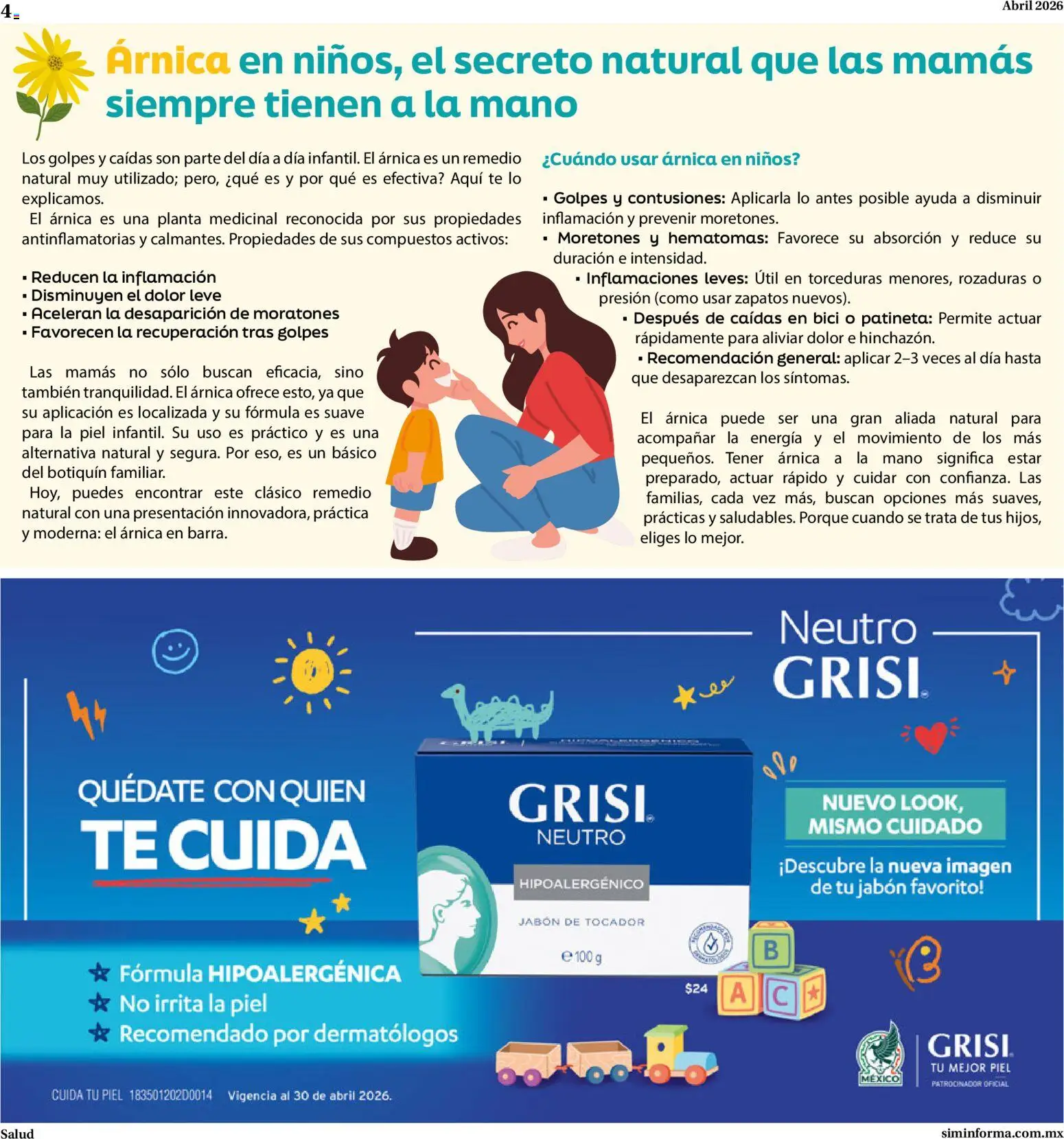 Nuevas ofertas de Farmacias Similares válidas en toda la República Mexicana desde el 01.04.2026. ¡Encuentra las mejores ofertas en Farmacias Similares catálogo! | Página: 4 | Productos: Zapatos, Planta, Té, Jabón