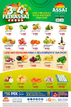 Assaí Atacadista ofertas - PR - Pré-Visualização do folheto da loja Assaí Atacadista, válido de 09.06.2026
